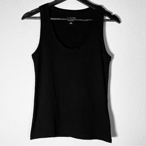 J Crew NWT Vintage Jersey Scoop Neck Tank Size Small in Black